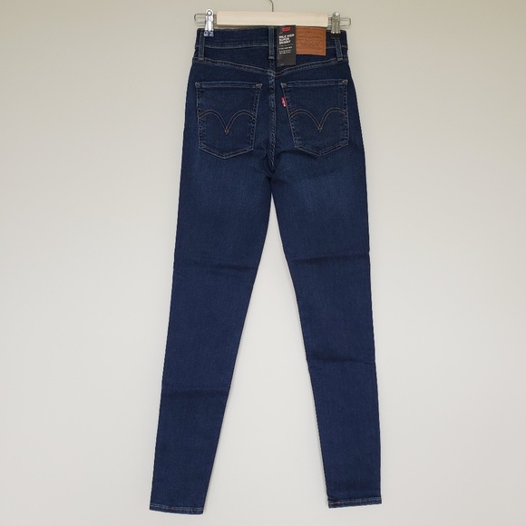 Levi's Premium Mile High Rise Super Skinny Jeans - Picture 6 of 7